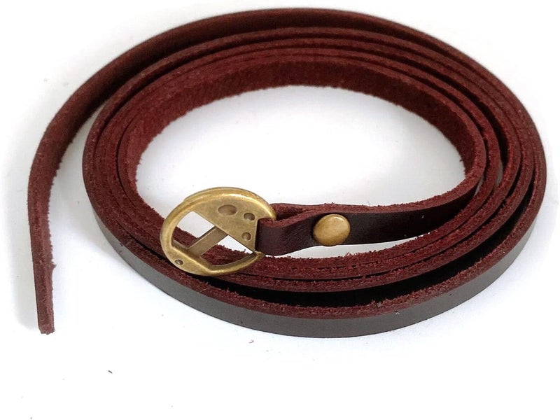 Rantanto Genuine Leather Wrap Bracelets Trendy Western Stackable Cuff Adjustable Boho Layered Bracelet Jewelry For Men Women - Image 4